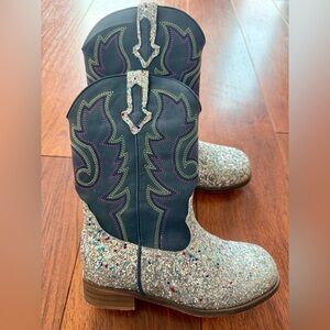 Cowgirl Sparkly Glitter Western Boots
